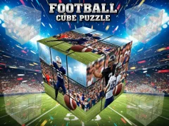 Peli Football Cube palapeli verkossa