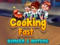 Peli Nopea Kokkaaminen: Hampurilainen ja Hotdog verkossa