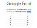 Peli Google Feud verkossa