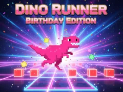 Peli Dino Runner Birthday Edition verkossa