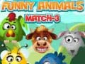 Peli Hauskat Eläimet Match 3 verkossa