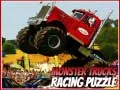 Peli Monster Truck -kilpailupuzzle verkossa