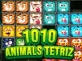 Peli 1010 Eläimet Tetris verkossa