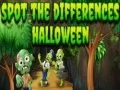 Peli Löydä erot: Halloween verkossa