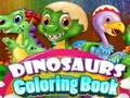Peli Dinosaurusten värityskirjat verkossa