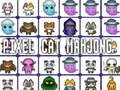 Peli Kissa Pikseli Mahjong verkossa
