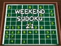 Peli Viikonlopun Sudoku 21 verkossa