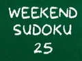 Peli Viikonlopun Sudoku 25 verkossa
