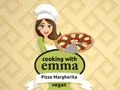 Peli Ruoanlaitto Emman kanssa Pizza Margherita verkossa Peli Ruoanlaitto Emman kanssa Pizza Margherita verkossa
