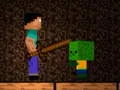 Peli Noob vs Zombit - Metsäbiomi verkossa