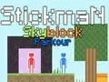Peli Stickman Skyblock Parkour verkossa