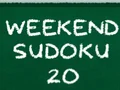 Peli Viikonloppu Sudoku 20 verkossa
