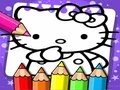 Peli Hello Kitty Värityskirja verkossa