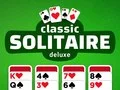 Peli Klassinen Solitaire Deluxe verkossa Peli Klassinen Solitaire Deluxe verkossa