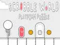 Peli Scribble Maailma: Alustapuzzle verkossa