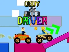 Peli Obby vs Noob Kuljettaja verkossa Peli Obby vs Noob Kuljettaja verkossa