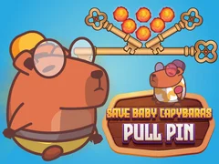 Peli Pelasta vauva kapybarat Pull Pin verkossa Peli Pelasta vauva kapybarat Pull Pin verkossa