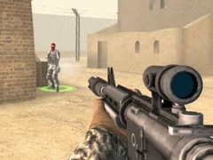 Peli FPS Commando: 3D Ampuja verkossa