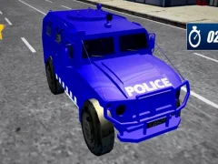 Peli Poliisin ajaminen ajoneuvojen simulaattori verkossa
