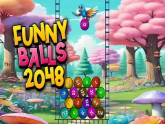 Peli Hauskat pallot 2048 verkossa