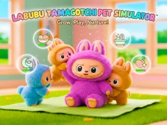 Peli Labubu Tamagotchi lemmikkisimulaattori verkossa