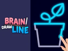 Peli Brain Draw Line verkossa