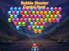 Peli Bubble Shooter Crystal Hunt verkossa