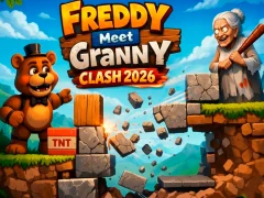 Peli Freddy Meet Granny Clash 2026 verkossa