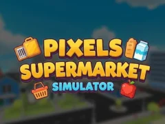 Peli Pixels Supermarket Simulator verkossa