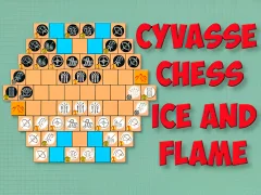 Peli Cyvasse Chess Ice and Flame verkossa