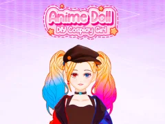 Peli Anime nukke diy cosplay tyttö verkossa