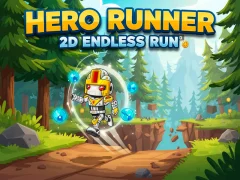 Peli Hero Runner 2D Endless Run verkossa