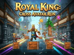 Peli Royal King: Cross Avatar Run verkossa