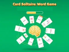 Peli Card Solitaire: Sanapeli verkossa