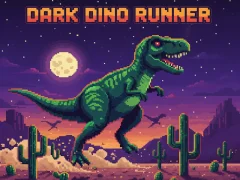 Peli Dark Dino Runner verkossa