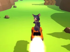 Peli Ratomilton Flying Car Race verkossa