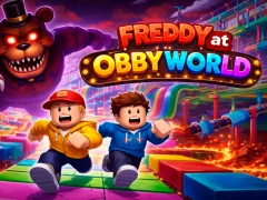 Peli Freddy Obby Worldissä verkossa