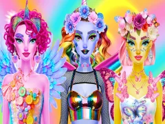 Peli Häikäisevä Diva-meikki verkossa