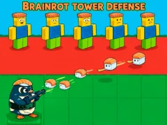 Peli Brainrot Tower Defense verkossa