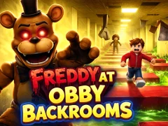 Peli Freddy Obby Backroomsissa verkossa