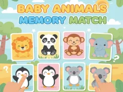 Peli Baby Animals Memory Match verkossa Peli Baby Animals Memory Match verkossa