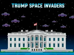 Peli Trump Space Invaders verkossa