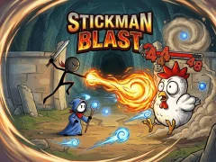 Peli Stickman Blast verkossa