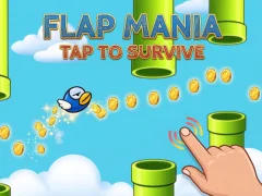 Peli Flap Mania Napauta selviytyäksesi verkossa