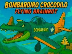 Peli Bombardiro Crocodilo Flying Brainrot verkossa