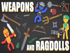Peli Aseet ja ragdollit verkossa