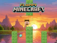 Peli Flappy Minecraft verkossa
