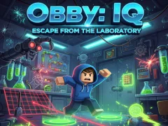Peli Obby: IQ Escape from the Laboratory verkossa