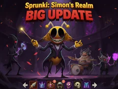 Peli Sprunki: Simon’s Realm Big Update verkossa