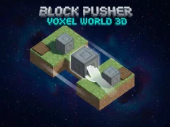 Peli Block Pusher Voxel World 3D verkossa